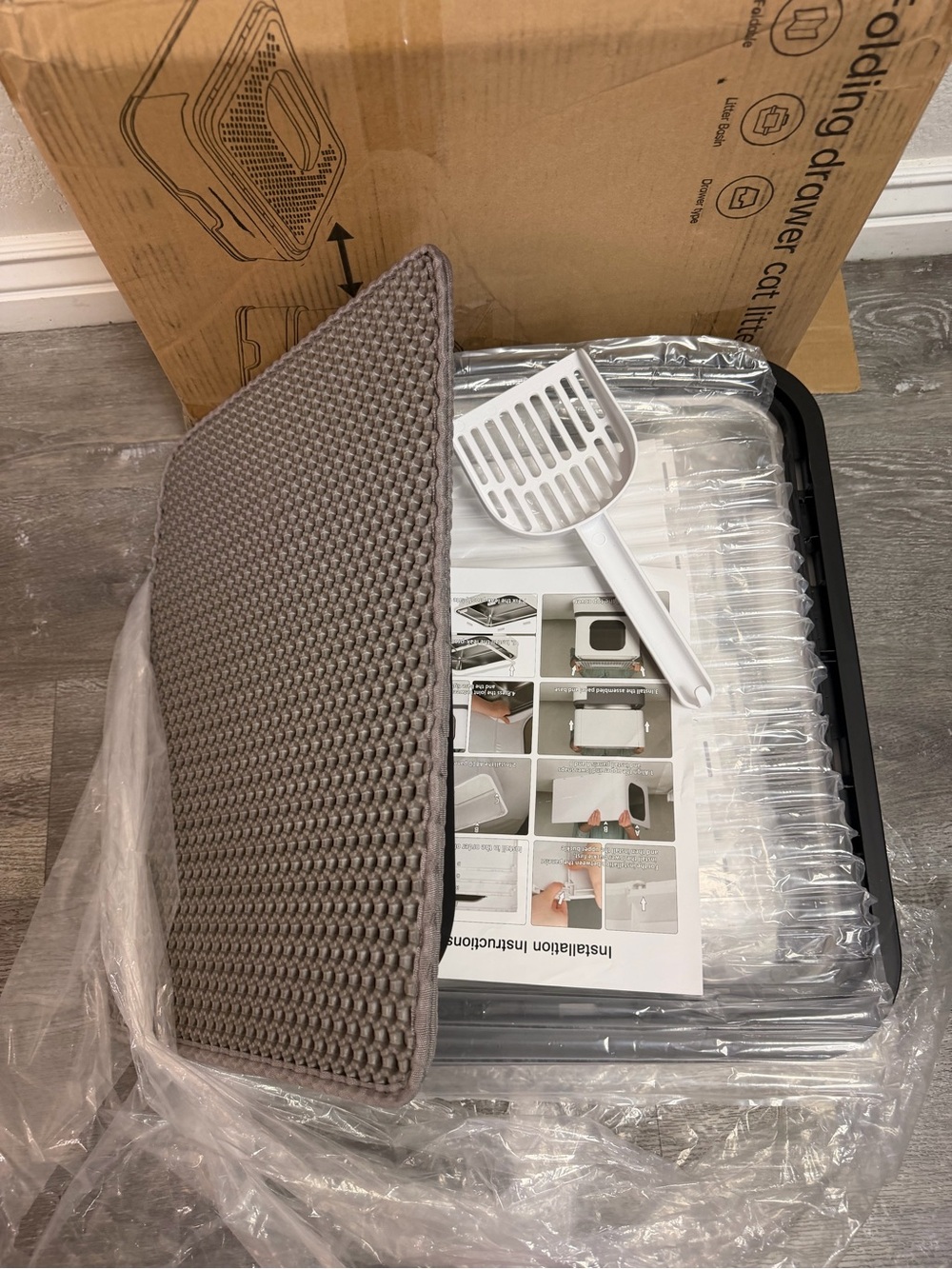 Modern Top-Entry Cat Litter Box - Picture 6 of 7